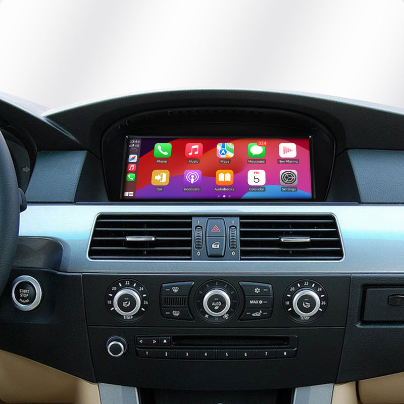 Rádio Apple CarPlay/Android Auto BMW E6X/E9X CCC - High End Edition