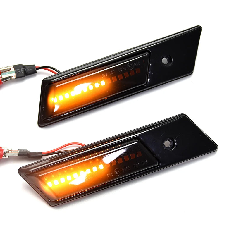 Piscas Laterais LED (2x) BMW E36/E53 PRE-LCI Preto Fumado